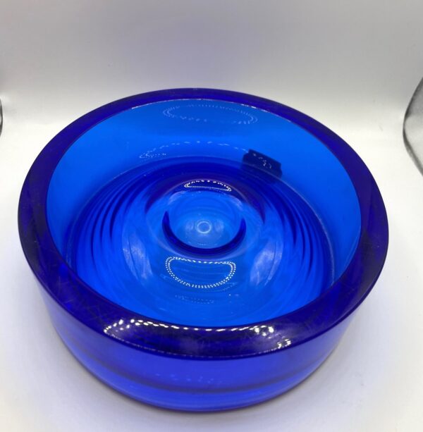Vide Poche En Cristal Bleu - Daum France