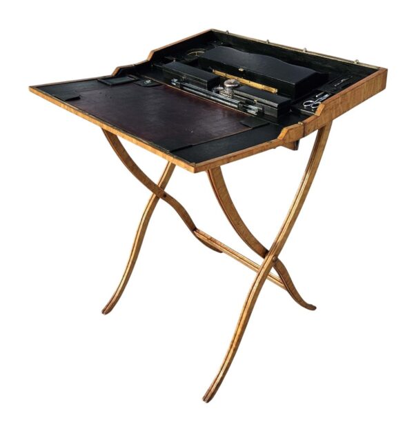 Bureau d'Officier De Campagne Charles X Signé Girardeau Paris