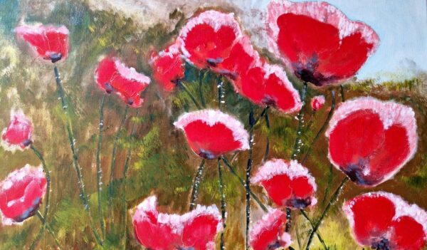 Les Coquelicots Par J. Moretti