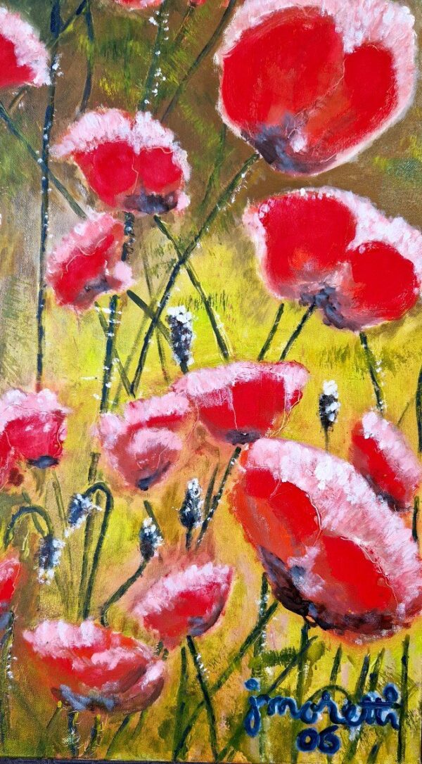 Les Coquelicots Par J. Moretti